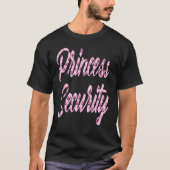 Princess Security Team Big Brother Announcement Fl Tシャツ (正面)