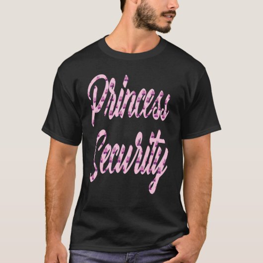 Princess Security Team Big Brother Announcement Fl Tシャツ (正面)