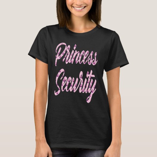 Princess Security Team Big Brother Announcement Fl Tシャツ (正面)