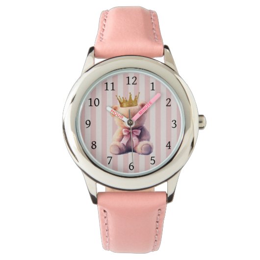 Princess Teddy Bear 腕時計 (正面)