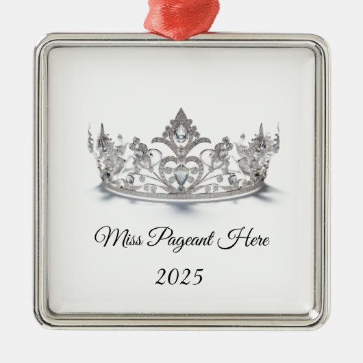 Princess Tiara Ornament メタルオーナメント (正面)