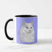 Princess White Cat Mug女性 マグカップ (左)