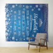 Princess Winter Sweet 16 photobooth Backdrop タペストリー (インサイチュ(横))