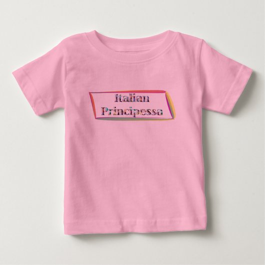 PrincessaベビーTシャツ ベビーTシャツ (正面)