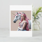 princesse et licorne 招待状 (スタンド正面)