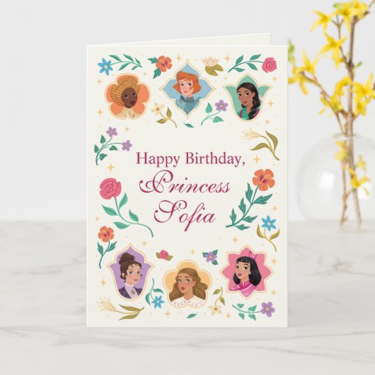 Princesses of Heaven™ Greeting Card カード (黄色い花)