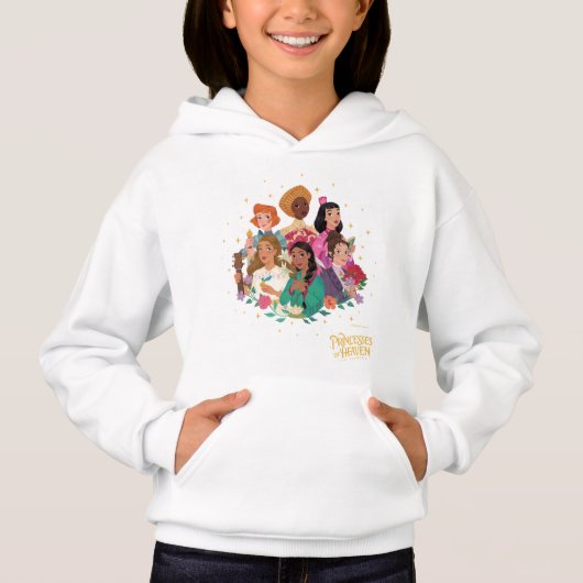 Princesses of Heaven™ The Flowers Girls Hoodie (正面)