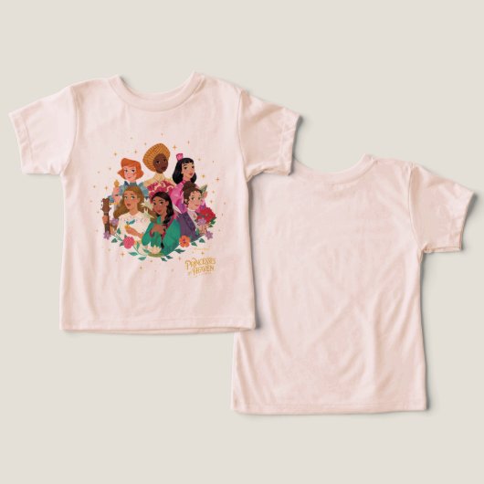 Princesses of Heaven™ Toddler T-Shirt (デザイン正面&裏面)