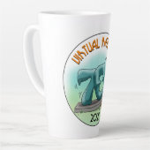 Princeton '78 43rd懇親会ロゴラテmug カフェラテマグ (左アングル)