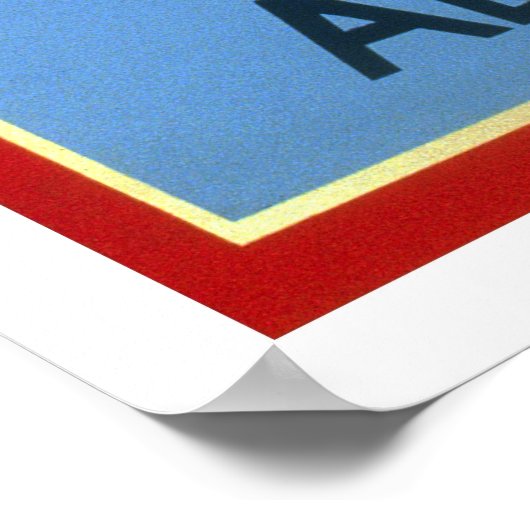 Princial War 1941 WPA ポスター (角)