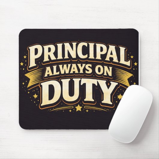 Principal: Nothing Is Simple | Funny Admin Gift マウスパッド (マウス)