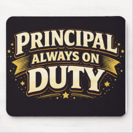 Principal: Nothing Is Simple | Funny Admin Gift マウスパッド