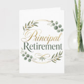 Principal Retirement Gift カード (正面)