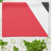 Principality of Sealand Flag キッチンタオル (折り畳み)