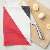 Principality of Sealand Flag キッチンタオル (四つ折り)