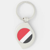 Principality of Sealand Flag キーホルダー (正面)