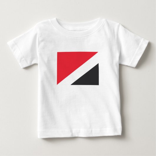 Principality of Sealand Flag ベビーTシャツ (正面)