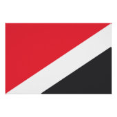 Principality of Sealand Flag ポスター (正面)
