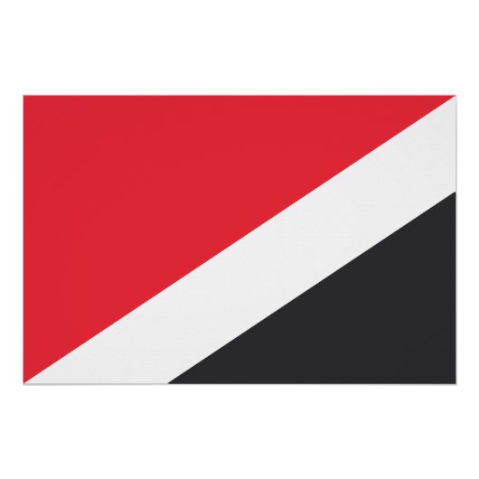 Principality of Sealand Flag ポスター (正面)