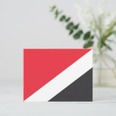 Principality of Sealand Flag ポストカード (スタンド正面)