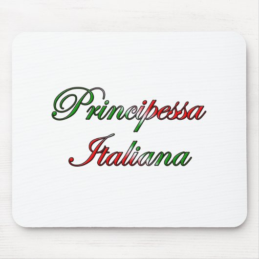 Principessa Italiana (イタリアンなプリンセス) マウスパッド (正面)