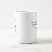 Principio Erat Verbumラテン語（英語） コーヒーマグカップ (中央)