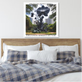 PRINCÍPIOS DA ORDEM ECONÔMICA - CANVAS esticada キャンバスプリント (インサイチュ (寝室))