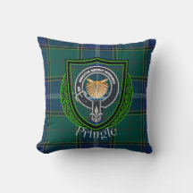 Pringle Scottish Clan Tartan & Crest