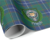Pringle Scottish Clan Tartan & Crest ラッピングペーパー (ロールコーナー)