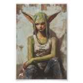 Print Aliens Exist フォトプリント (正面)