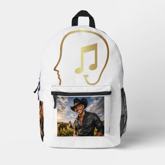 Print Cut Sew Backpack プリントバックパック (正面)