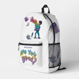 Print Cut Sew Backpack - Are You Bored? プリントバックパック