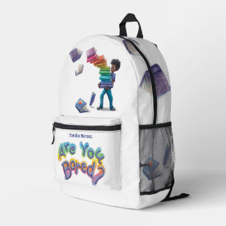 Print Cut Sew Backpack - Are You Bored? プリントバックパック