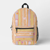 Print Cut Sew Backpack – Baby Joy & Creatures  プリントバックパック (正面)