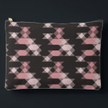 Print Cut Sew Bag アクセサリーポーチ<br><div class="desc">pink white and gray geometric pattern</div>