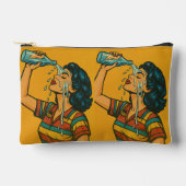 Print Cut Sew Bag アクセサリーポーチ (正面)