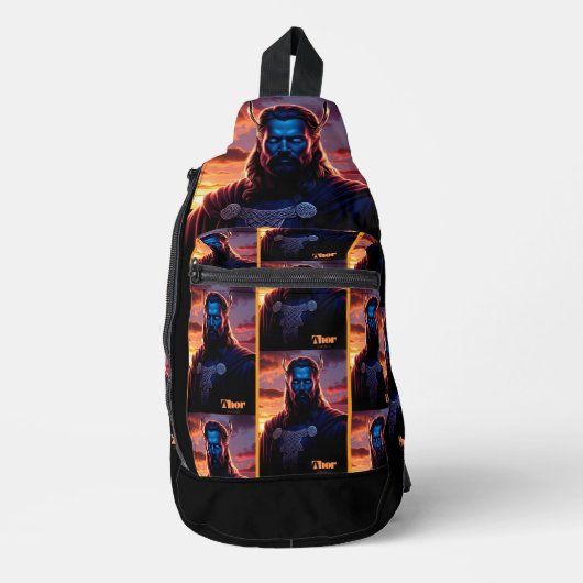 Print Cut Sew Bag スリングバッグ (正面)