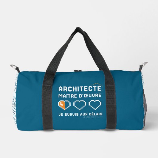 Print Cut Sew Bag ダッフルバッグ (正面)