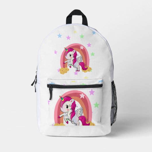 Print Cut Sew Bag プリントバックパック (正面)