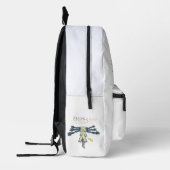 Print Cut Sew Bag alija design by jorge プリントバックパック (左)