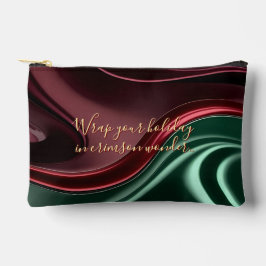 Print cut sew bag in stylish graphic アクセサリーポーチ