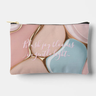 Print cut sew bag in stylish graphic アクセサリーポーチ