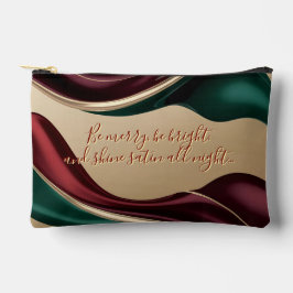 Print cut sew bag in stylish graphic アクセサリーポーチ