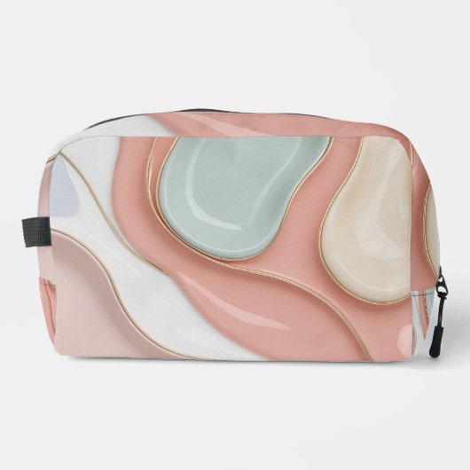 Print cut sew bag in stylish graphic ドップキット (正面)