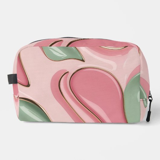 Print cut sew bag in stylish graphic ドップキット (正面)