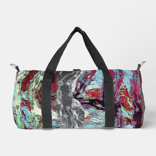 Print Cut Sew Bag – Strata Pulse ダッフルバッグ (正面)