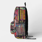 Print Cut Sew Bag – Urban Fractals プリントバックパック (右)