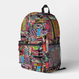 Print Cut Sew Bag – Urban Fractals プリントバックパック