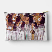 Print Cut Sew Bag with Egyptian Women アクセサリーポーチ (裏面)