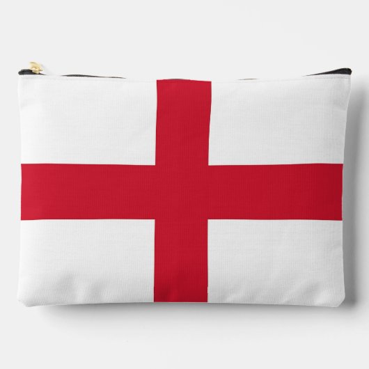 Print Cut Sew Bag with flag of England アクセサリーポーチ (正面)